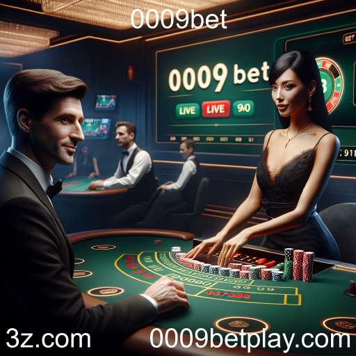 A Experiência Imersiva do Cassino Ao Vivo no 0009bet